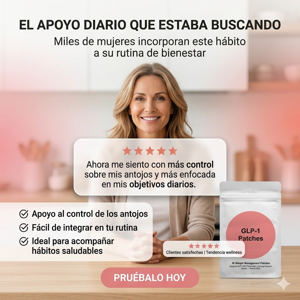 Parches GLP-1 – Apoyo Diario Para el Control del Apetito y el Metabolismo