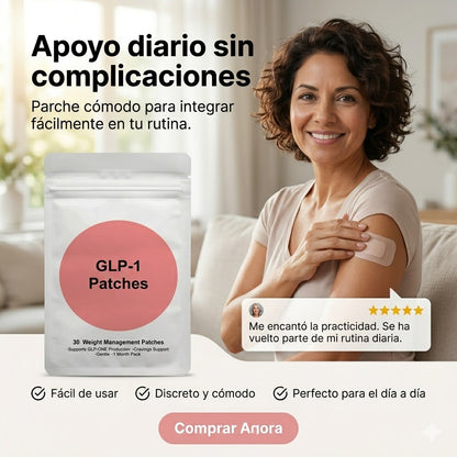 Parches GLP-1 – Apoyo Diario Para el Control del Apetito y el Metabolismo